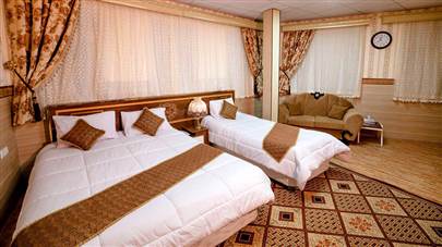اتاق سه تخته هتل الزهرا یزد